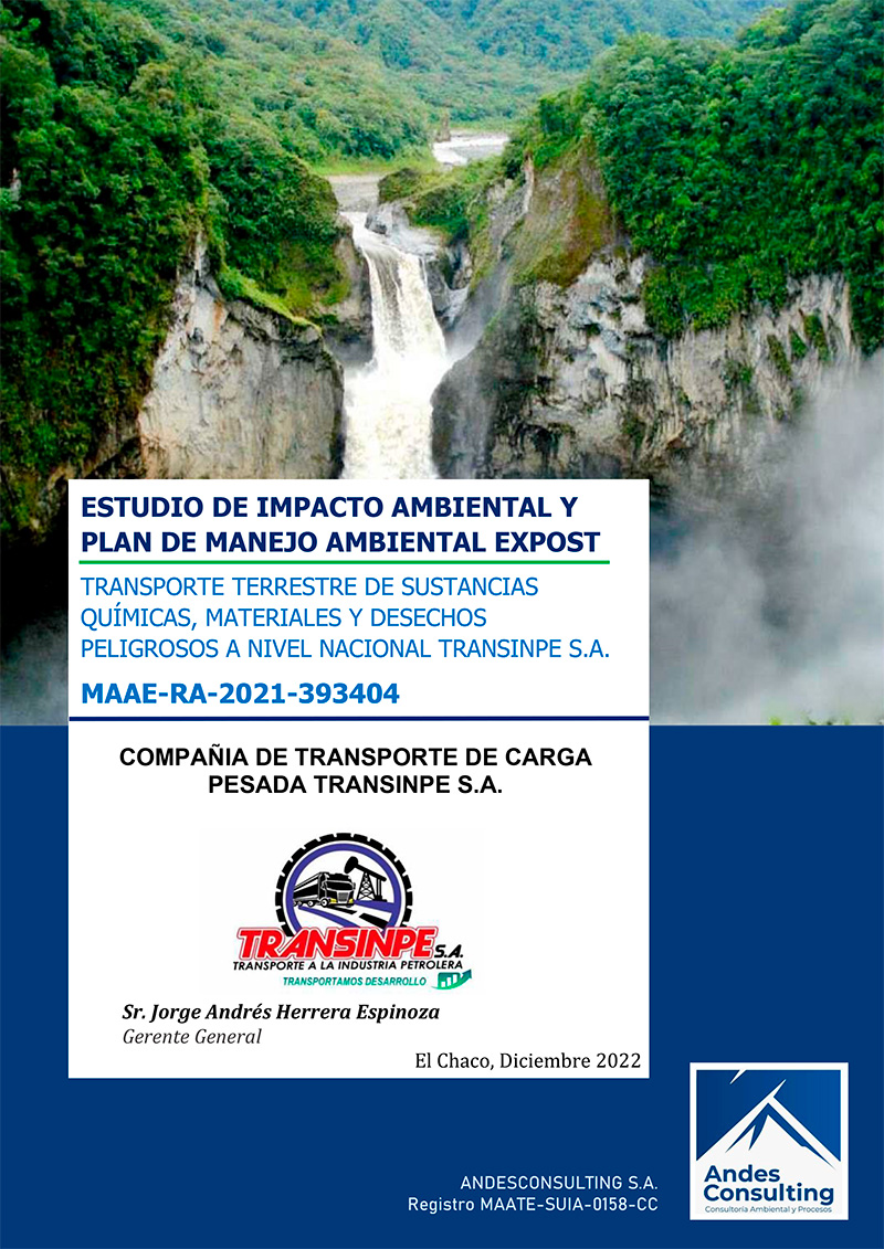 Versión Consolidada Estudio de Impacto Ambiental Consolidado MAE-RA-2019-455381